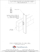 stud connection to cmu ls-series