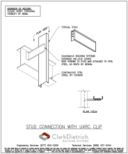 Stud Connection Rigid UXRC
